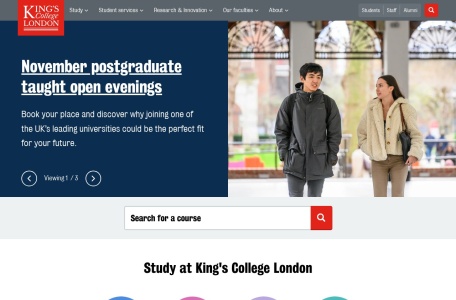 伦敦大学国王学院(King’s College London, KCL)