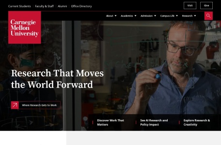 卡耐基梅隆大学(Carnegie Mellon University,缩写CMU),中文又称作 卡内基梅隆大学