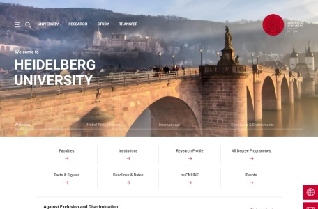 海德堡大学（Ruprecht-Karls-Universität Heidelberg，英文：Heidelberg University）