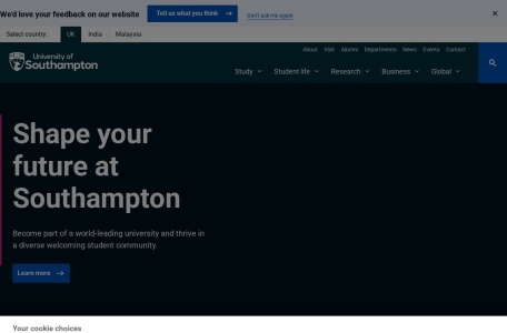 南安普敦大学（University of Southampton）