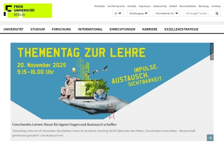 柏林自由大学（Freie Universität Berlin, FU Berlin）